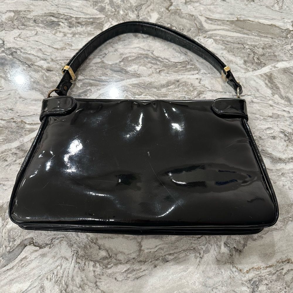 Prestige Handbag Purse Patent Leather Vintage